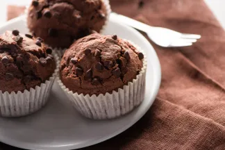 Domáce čokoládové muffiny recept