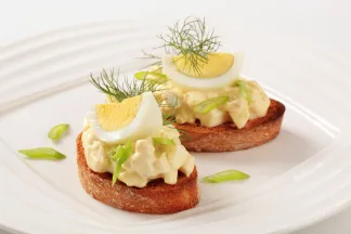 Vajíčková nátierka s majonézou recept