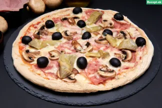 Pizza capricciosa recept