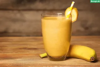 Banánový koktail recept
