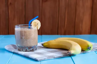 Banánovo-kakaový koktail recept