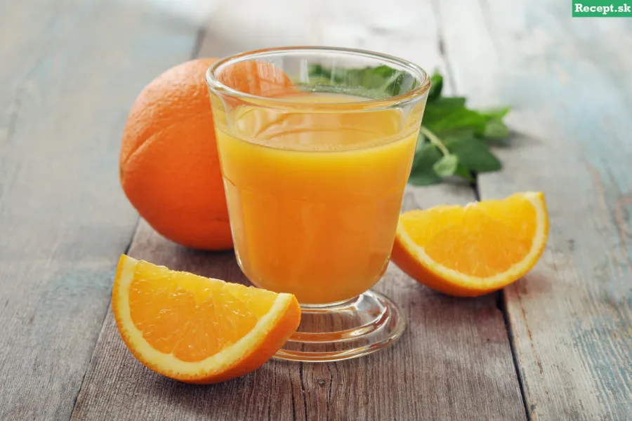 Recept Domáci pomarančový džús